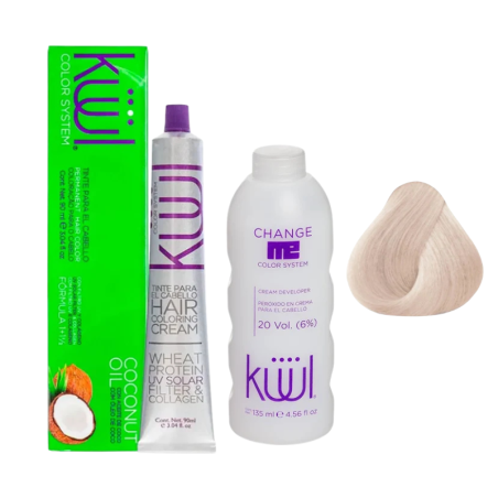 Tinte para Cabello Kuul 902 Rubio Ultra Claro Nacarado 90 g