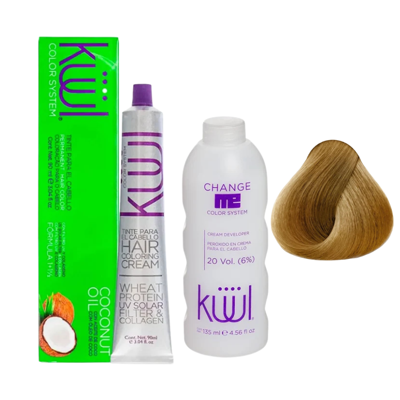 Tinte para Cabello Kuul 8.3 Rubio Claro Dorado 90 g