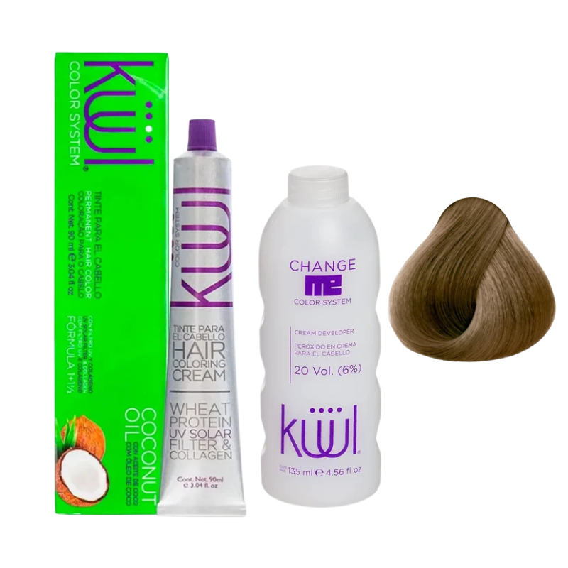 Tinte para Cabello Kuul 8 Rubio Claro 90 g