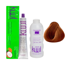 Tinte para Cabello Kuul 7.44 Rubio Cobrizo Intenso 90 g