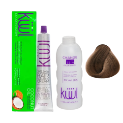 Tinte para Cabello Kuul 7.12 Rubio Cenizo Nacarado 90 g