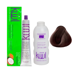 Tinte para Cabello Kuul 4.65 Borgoña 90 g | Color Intenso