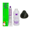 Tinte para Cabello Kuul 2 Castaño Extra Oscuro 90 g | Color Profesional