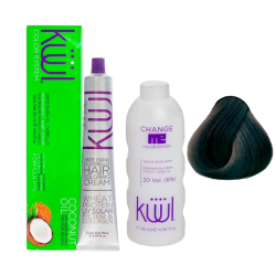 Tinte para Cabello Kuul 1A Negro Azulado 90 g | Color Profesional