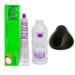Tinte para Cabello Kuul Negro 90 g | Color Intenso