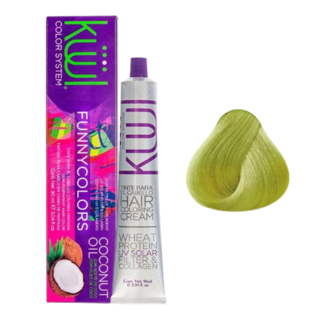 Tinte para Cabello Kuul Funny Colors Verde Pera 90 g