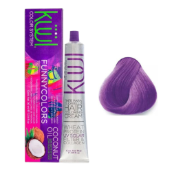 Tinte para Cabello Kuul Funny Colors Violeta Neón 90 g