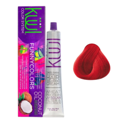 Tinte para Cabello Kuul Funny Colors Rojo 90 g